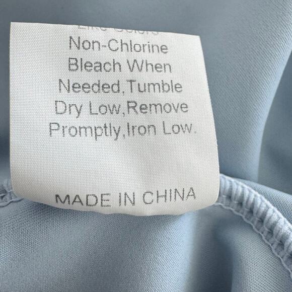 Tennis Pickle Ball Athletic Sleeveless Dress and Shorts Sky Blue Women's Sz M - Picture 12 of 12